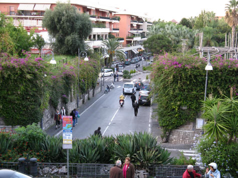 Piazza Angelina Lauro in Sorrento Italy